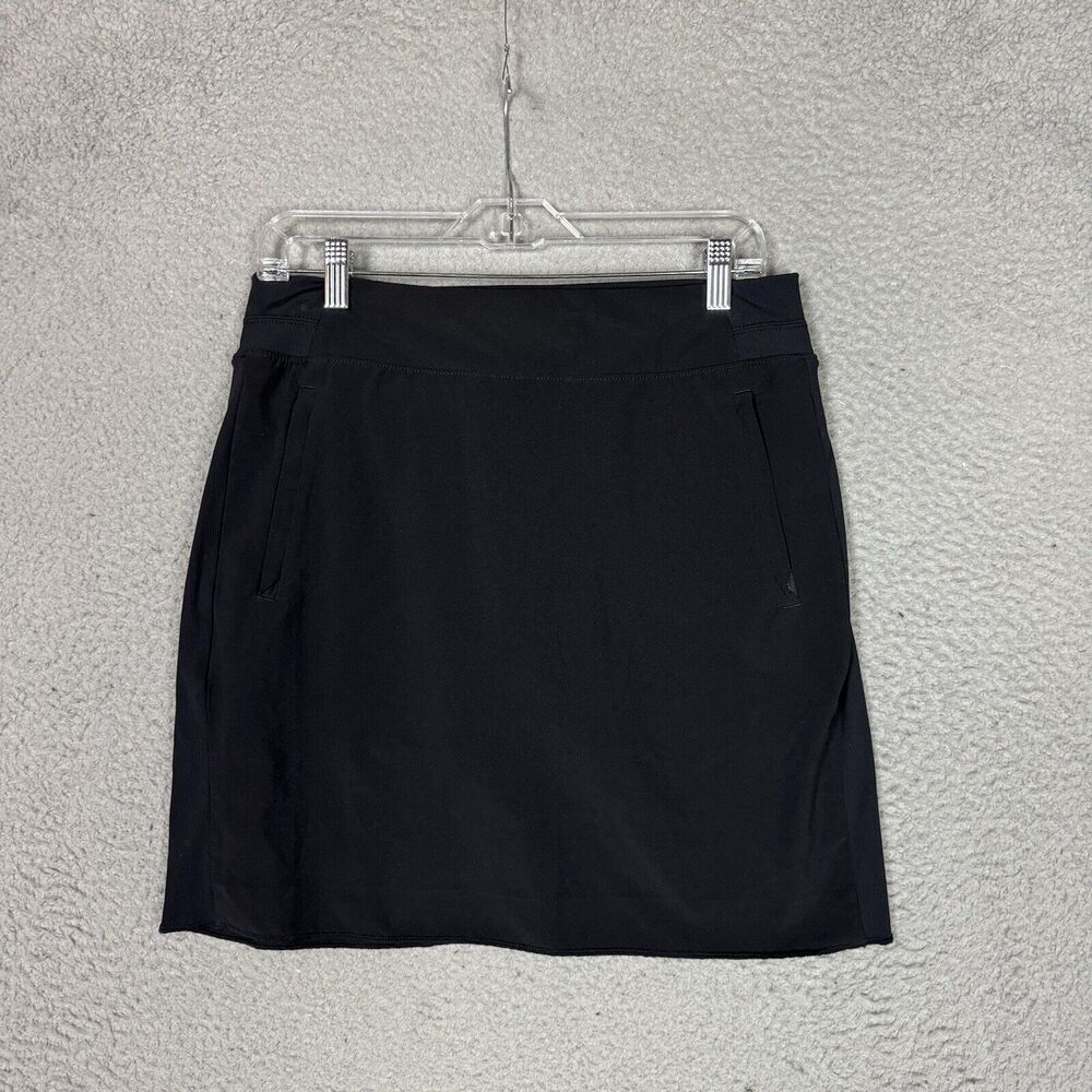 Athleta Skort Womens 8 Brooklyn 16" Black Tennis Activewear Athleisure Golf